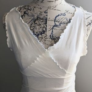 Banana Republic White Tank Top